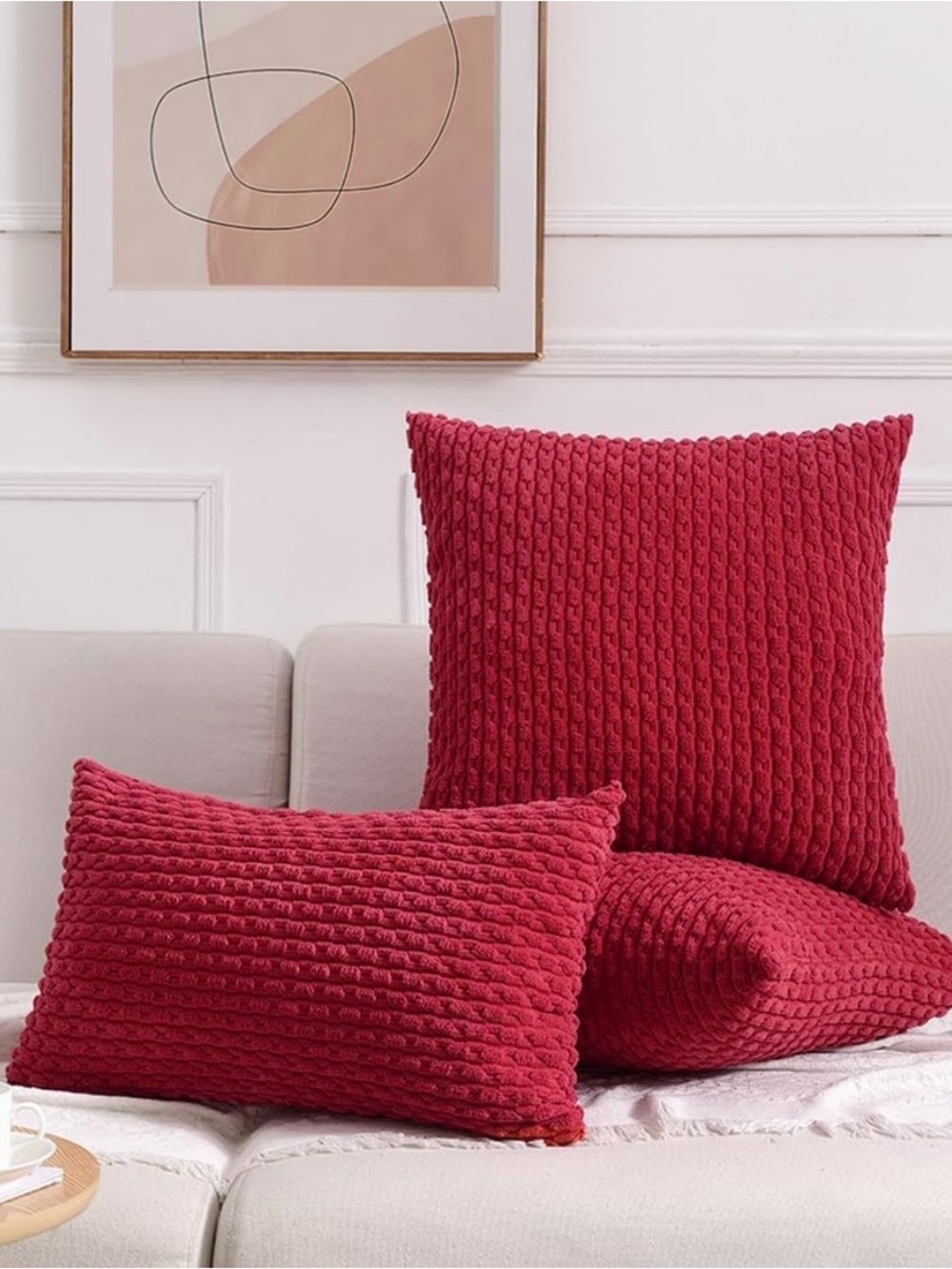 Decorative Throw Pillow Covers - set of 2 - Picture 3 of 6